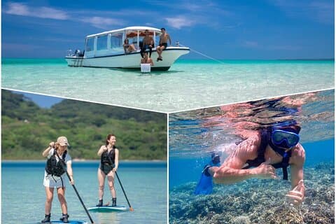 Ishigaki Phantom Island Snorkeling & Kabira Bay SUP or Canoeing
