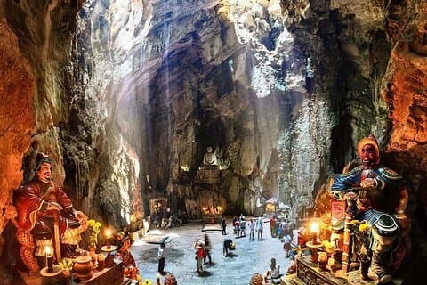 Marble Mountains -Monkey Mountain-Sunset tour (Lunch Optional)