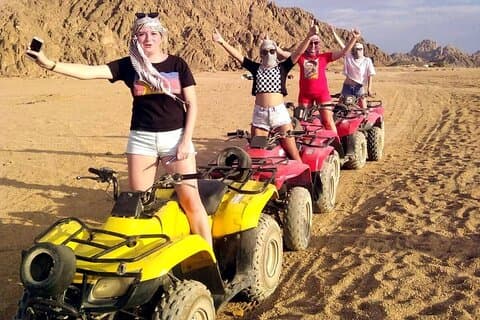 Marsa Alam Private Desert Quad Biking Adventure with Hotel Pickup