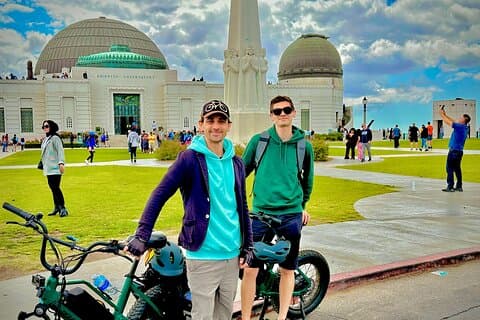 Griffith Observatory : Scott E-Bike Tours LA Privétour
