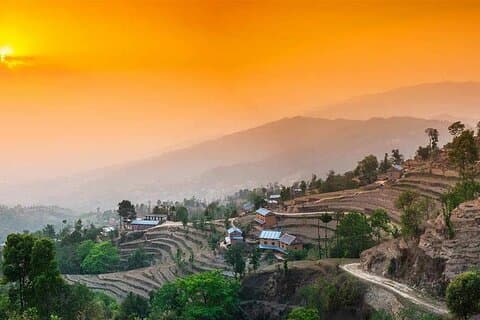 Kathmandu Nagarkot Sunrise med Bhaktapur Private Tour