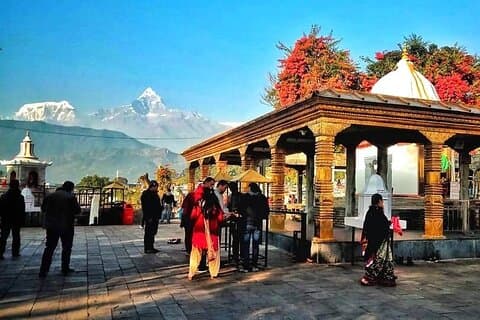 Pokhara: Sarangkot Sunrise med Pokhara City Tour