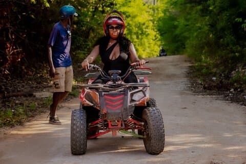 Safari in ATV con escursione alle cascate nascoste e passeggiate a cavallo