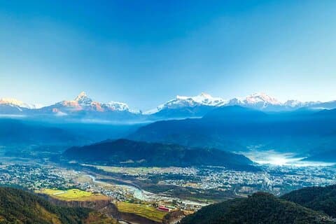 Pokhara: Lang dagsvandring fra Sarangkot til Stupa
