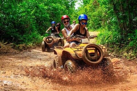 Maya Adrenaline Tulum : Cenote + 5 Ziplining + ATV Adventure