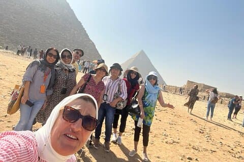 Privat rundtur till Pyramids Egyptian Museum & Bazaar från Kairo