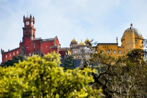 Sintra-palasser og privat tur i skogen