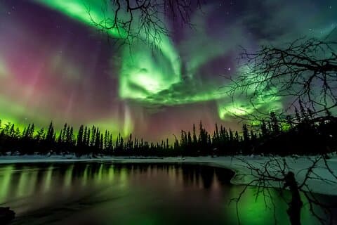 Northern Lights Hunt Inkluderet Snacks på Campfire fra Rovaniemi