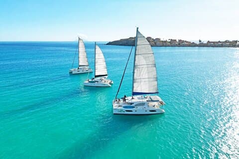 Full Day Shared Catamaran Cruise in St Maarten