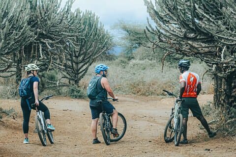 Private Radtour zur Kilimanjaro Bike Park Safari