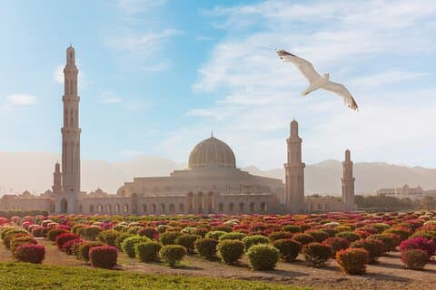 Privat rundtur i Grand Mosque Nakhal Fort och Nakhal Hotspring