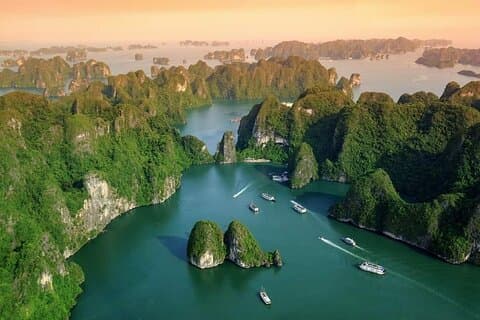 Amazing Day Cruise at Halong Bay Shore Excursion from Cruise Port