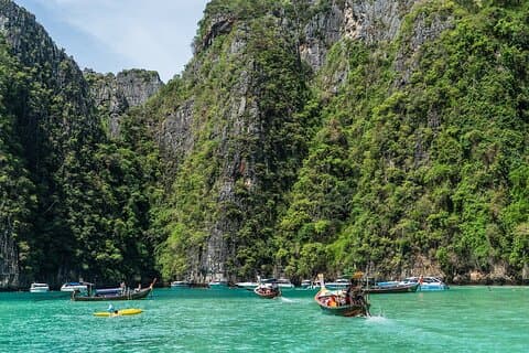 Excursão de um dia na Ilha Coral, Phuket de barco