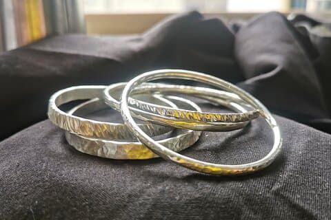 Dublin Silver Bangle smiddverksted