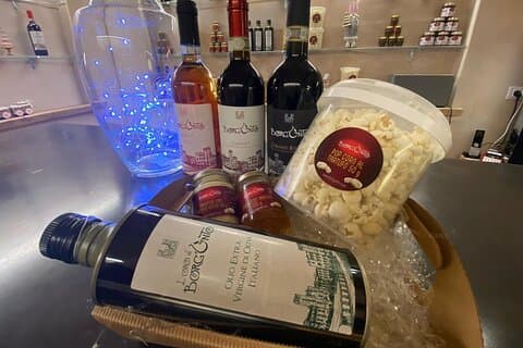 Degustación de Chianti en el centro de Arezzo Vino y aceite