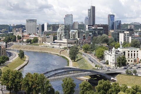 I privat vandretur Opdag Vilnius City