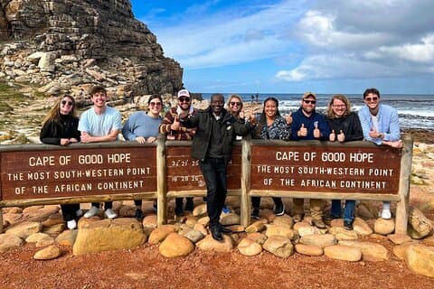 Cape Point, pingviner og vinsmaking i Constantia heldagstur