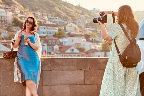 Privéfotoshoot in T'bilisi