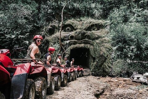 ATV Quad Bike und Wildwasser Rafting in Ubud Bali