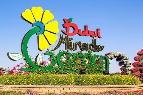 Biglietto d'ingresso combinato Miracle Garden e Global Village