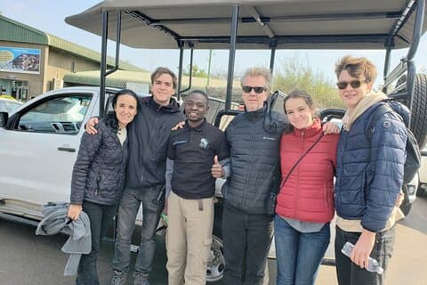 Private Safari Game Drive + Rhino Short Walk Adventure