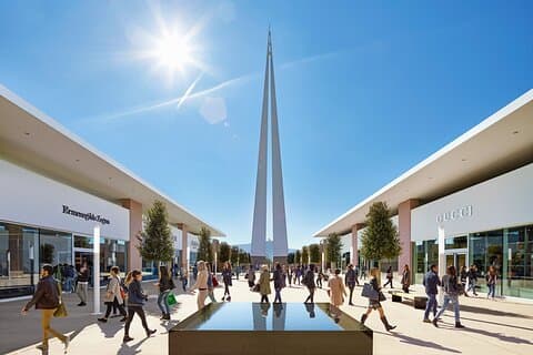 Privat shoppingtur från hotell i Turin till Torino Outlet Village