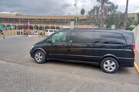Private car and driver with luxury Mercedes Viano in Nairobi