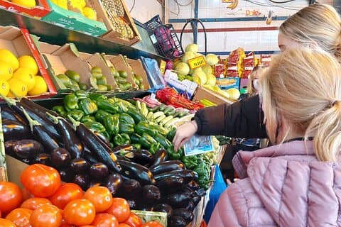 Thessaloniki: Græsk madlavningskursus, markedsbesøg og frokost