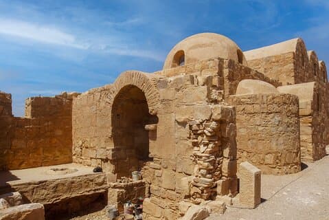 Visite privée des châteaux du désert de l'est de la Jordanie et des zones humides d'Azraq
