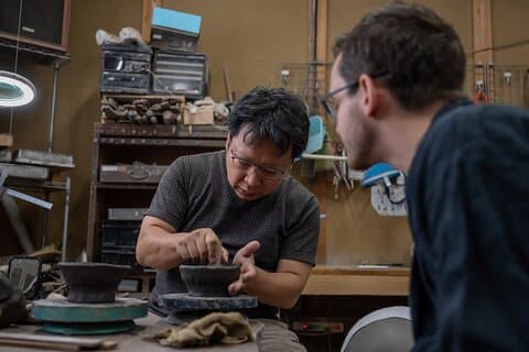 Visite guidée du cours court de 2 heures des artistes potiers de Bizen