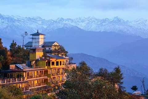 Tour privato di un'intera giornata all'alba di Nagarkot ed escursione a Kathmandu
