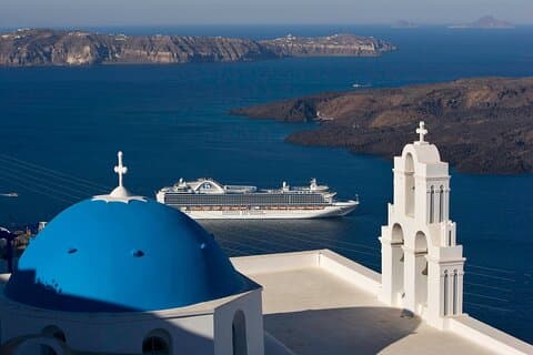Escursione a terra a Santorini: Tour turistico privato