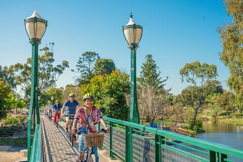Malerische E-Bike-Tour durch Adelaide und Weinprobe
