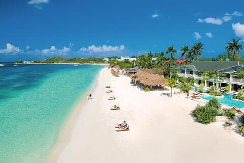 Jamaica Negril Beach & Ricks Cafe from Montego Bay or Falmouth