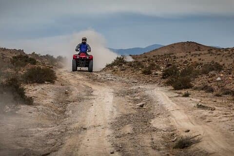 Upptäck Agafay-öknen med en expert via Quad (ATV).