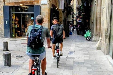 Barcelona sykkel og mat opplevelse