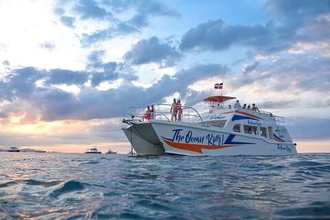 Crucero de medio día al atardecer en Sosua con snorkel
