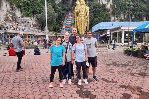 Visite de la campagne et des grottes de Batu au départ de Kuala Lumpur
