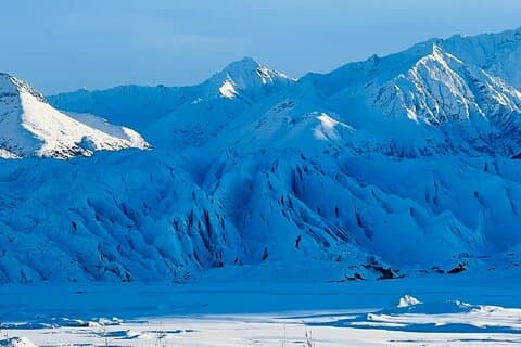 Caminhada de dia inteiro na geleira Matanuska saindo de Anchorage