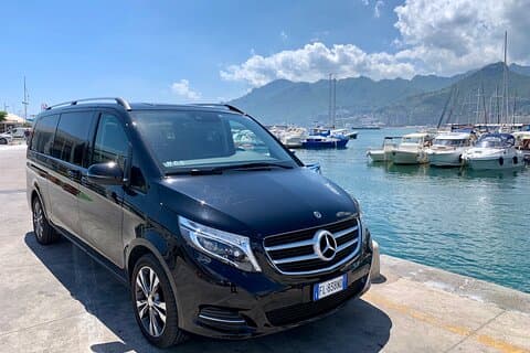 Transferência privada de Salerno para Positano