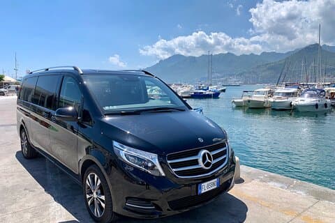 Privétransfer van Praiano naar Salerno