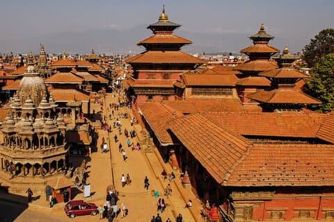 Kathmandu Bhaktapur Patan Durbar Square privat tur
