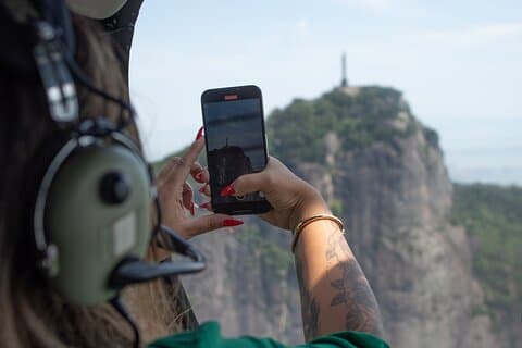 Helikoptertur i Rio de Janeiro