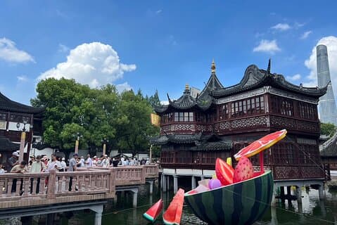 3-timers privat shoppingtur i Shanghai med nudler