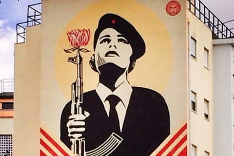 Kombinert privat vintur med gatekunst i Lisboa
