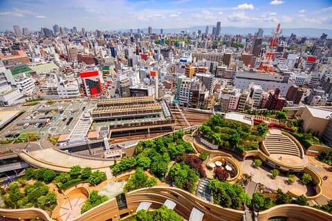 Tour Privado Escapada Romántica de Osaka : Un Viaje de Amor y Luz