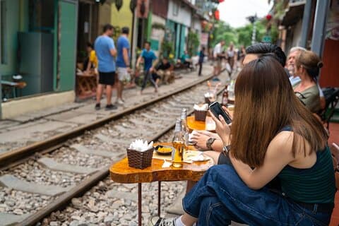 Hanoi City Tour: Privat halvdag tilpasset med toggate