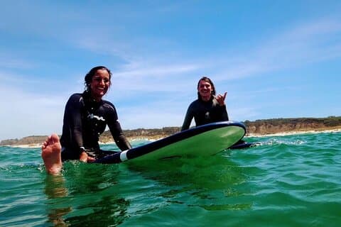 Privat tur i den sydlige bred af Tagus med en surfoplevelse