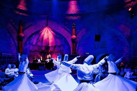 Ceremoni för Kappadokien Whirling Dervishes med valfri hotelltransfer