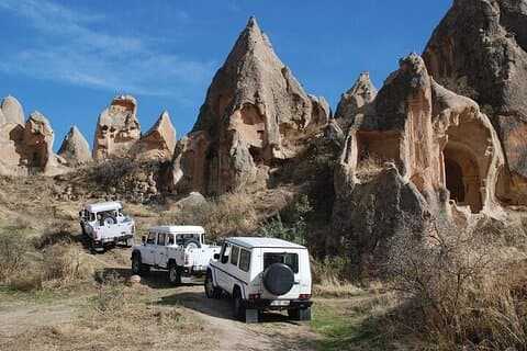 Sunset Jeep Safari i Cappadocia